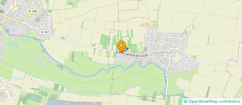 localisation de l'entreprise MUSIC STATION  BRUMATH