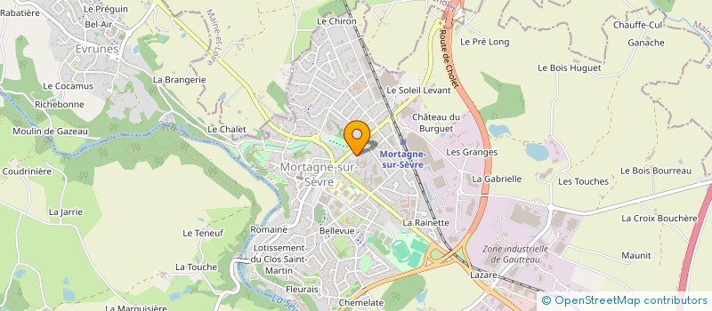 localisation de l'entreprise MUSIC STATION  MORTAGNE-SUR-SEVRE