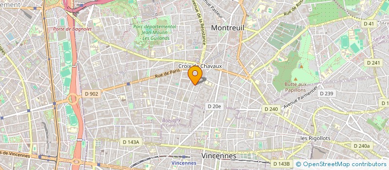 localisation de l'entreprise MUSIC UNIT à MONTREUIL