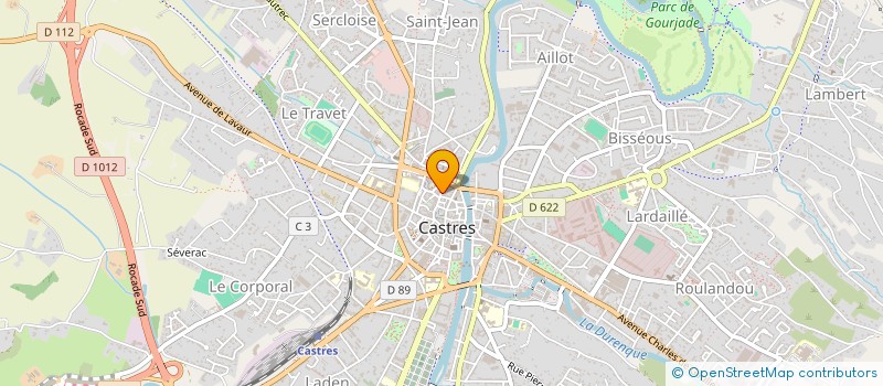 localisation de l'entreprise MUSIC VIBE  CASTRES