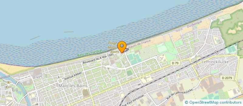 localisation de l'entreprise MUSIC VOICE à DUNKERQUE