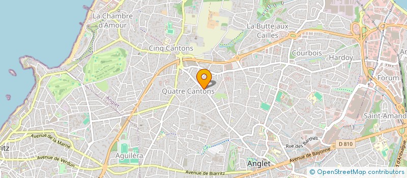 localisation de l'entreprise MUSIC WAY  ANGLET