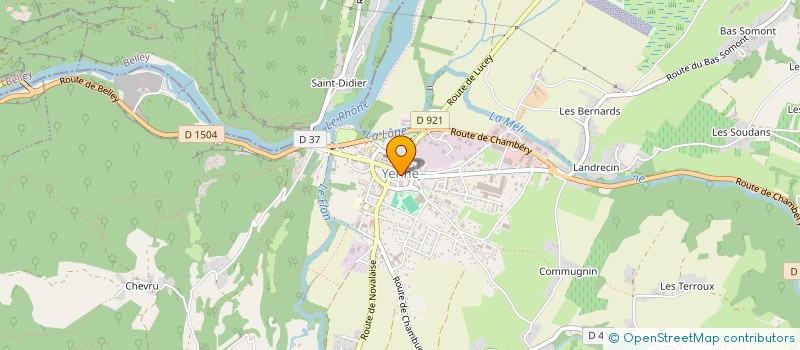 localisation de l'entreprise MUSIC'YENNE  YENNE