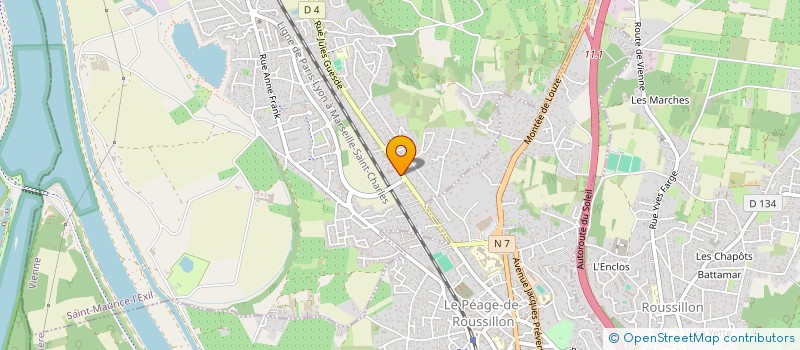 localisation de l'entreprise MUSICA  SAINT-MAURICE-L'EXIL