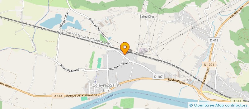 localisation de l'entreprise MUSICA  COLAYRAC-SAINT-CIRQ