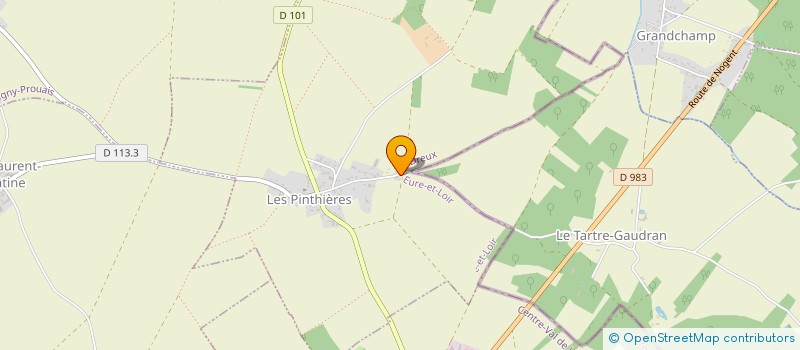 localisation de l'entreprise MUSICA à LES PINTHIERES