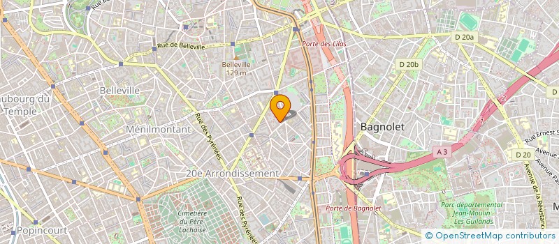 localisation de l'entreprise MUSICA EOLIA  PARIS