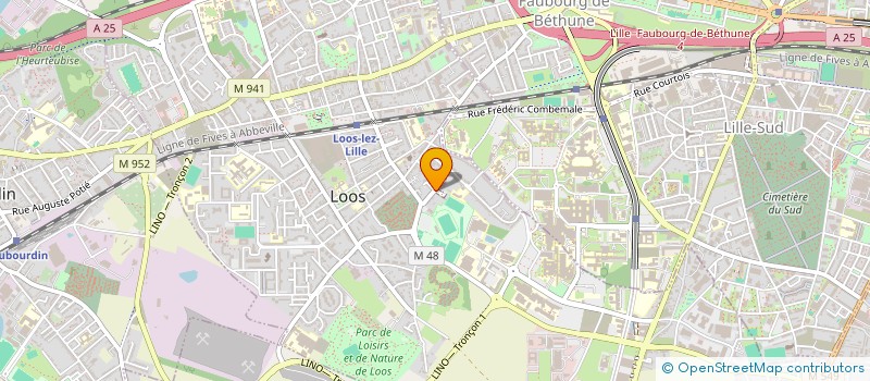 localisation de l'entreprise MUSICA PRIMA  LOOS