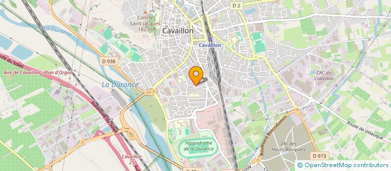 localisation de l'entreprise MUSICA'SUD  CAVAILLON