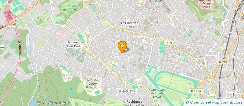 localisation de l'entreprise MUSICA VERA à RUEIL-MALMAISON
