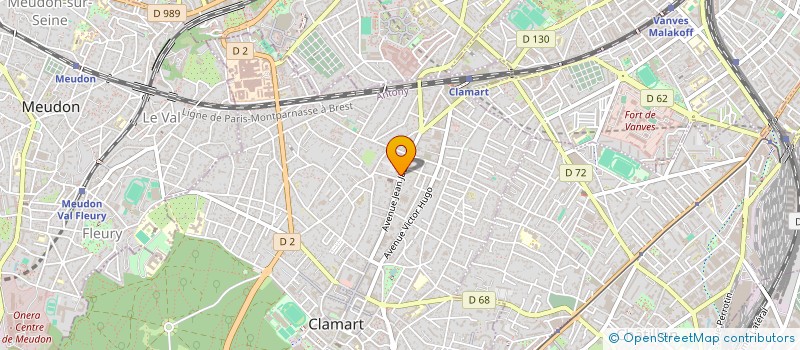 localisation de l'entreprise MUSICACLAM'ART à CLAMART