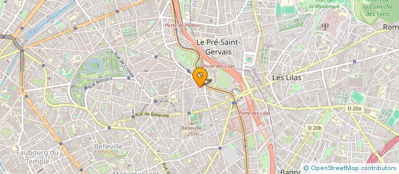 localisation de l'entreprise MUSICAL ARK RECORDZ (M.A.R)  PARIS