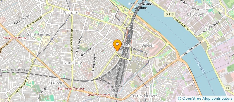 localisation de l'entreprise MUSICAL BAND  BORDEAUX