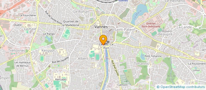 localisation de l'entreprise MUSICAL'OUEST à VANNES
