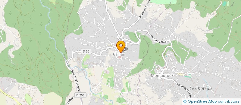 localisation de l'entreprise MUSICALE DE SEILLANS  SEILLANS