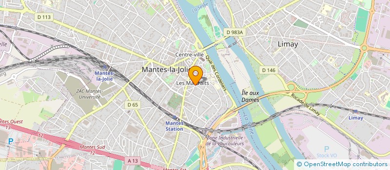 localisation de l'entreprise MUSICALEMENT VOTRE  MANTES-LA-JOLIE