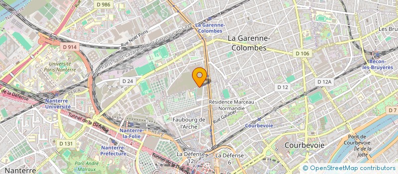 localisation de l'entreprise MUSICALG à LA GARENNE-COLOMBES