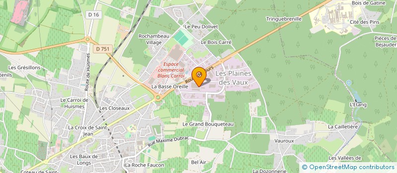 localisation de l'entreprise MUSICALUCE à CHINON