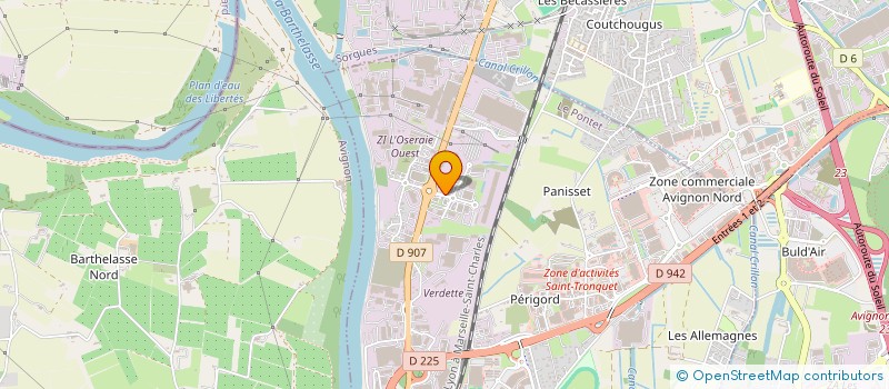 localisation de l'entreprise MUSICHINI  LE PONTET