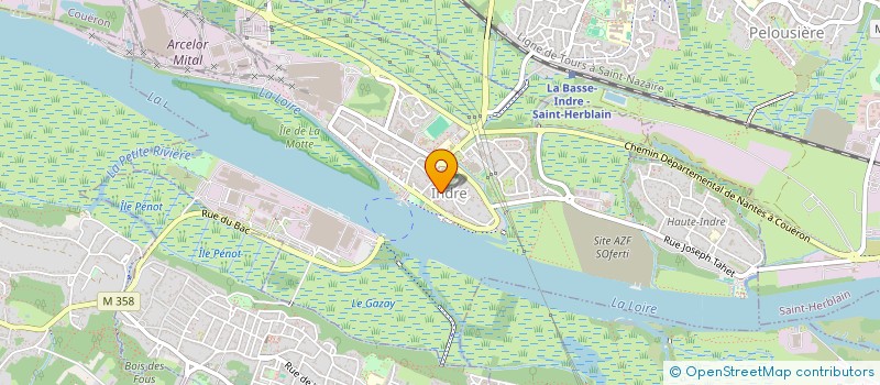 localisation de l'entreprise MUSICIENS SANS FRONTIERE  INDRE