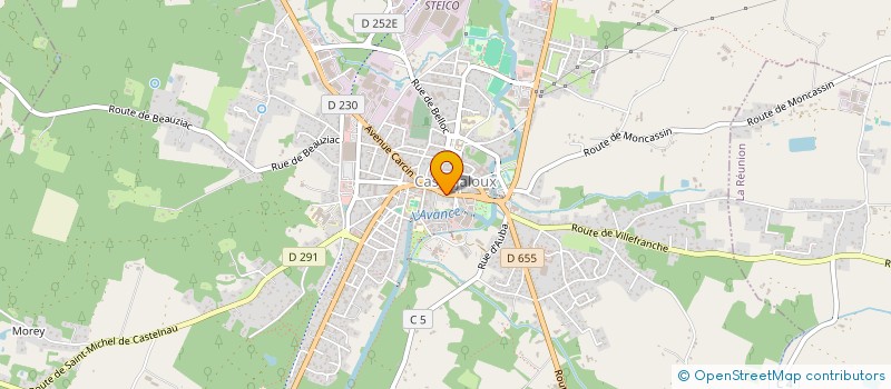 localisation de l'entreprise MUSICK A L'AVANCE  CASTELJALOUX