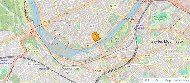 localisation de l'entreprise MUSICOMEDIANCE à BOULOGNE-BILLANCOURT
