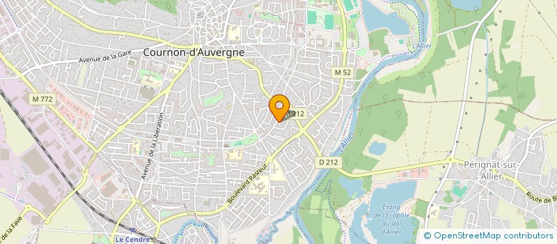 localisation de l'entreprise MUSIDANS'TRAD à COURNON D'AUVERGNE