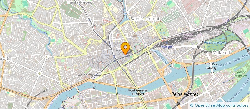 localisation de l'entreprise MUSIDANSE 44  NANTES