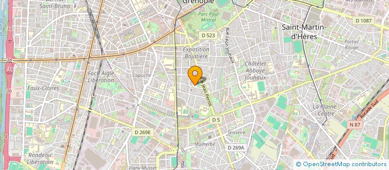 localisation de l'entreprise MUSIDAUPHINS#MEDIARTS à GRENOBLE