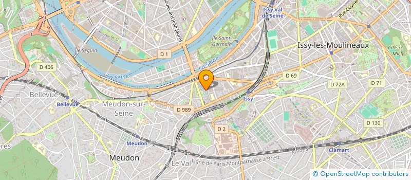 localisation de l'entreprise MUSIDEES à ISSY-LES-MOULINEAUX