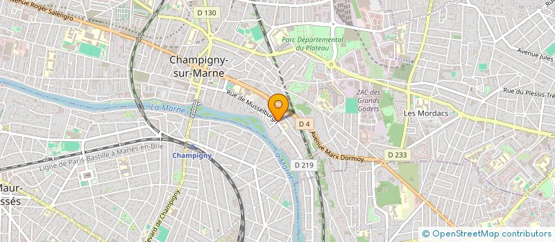 localisation de l'entreprise MUSIDRAMA  CHAMPIGNY-SUR-MARNE