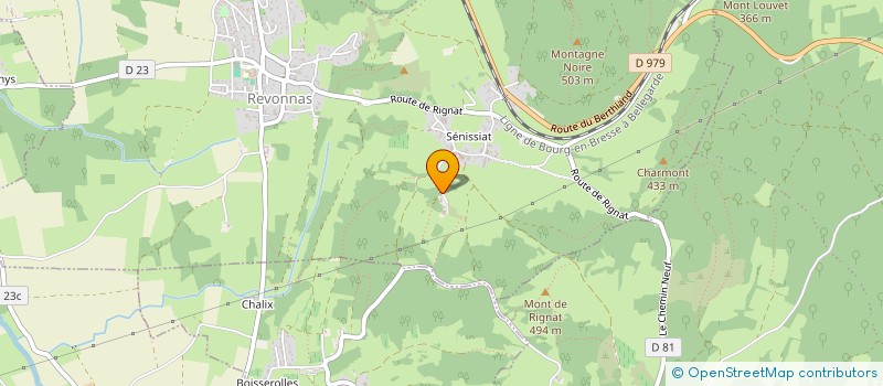 localisation de l'entreprise MUSIERES  REVONNAS