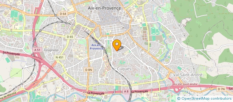 localisation de l'entreprise MUSIGMA à AIX-EN-PROVENCE