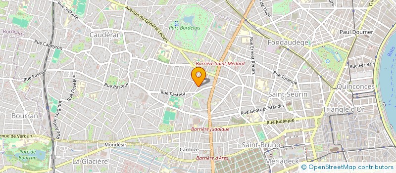 localisation de l'entreprise MUSIK' AKITANIA  BORDEAUX