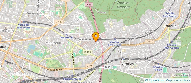 localisation de l'entreprise MUSIK'AMIS à VERSAILLES