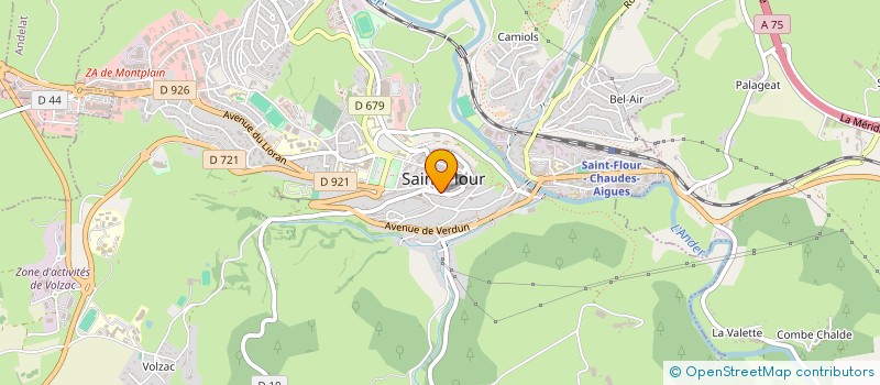 localisation de l'entreprise MUSIK'ART CANTAL à SAINT-FLOUR