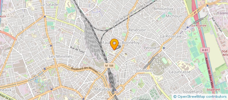 localisation de l'entreprise MUSIK FUSION à TOULOUSE