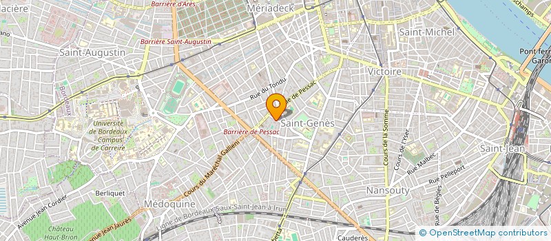 localisation de l'entreprise MUSIK'N ART  BORDEAUX