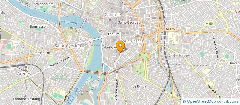 localisation de l'entreprise MUSIKA ORCHESTRA ACADEMY  TOULOUSE