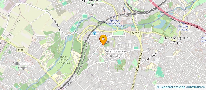 localisation de l'entreprise MUSIKADANCE à VILLEMOISSON-SUR-ORGE