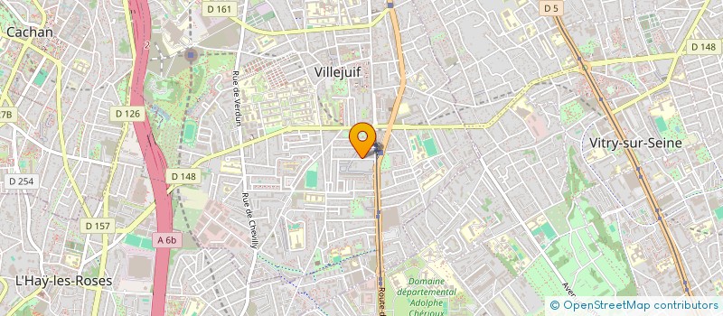 localisation de l'entreprise MUSIKAFRANCE à VILLEJUIF