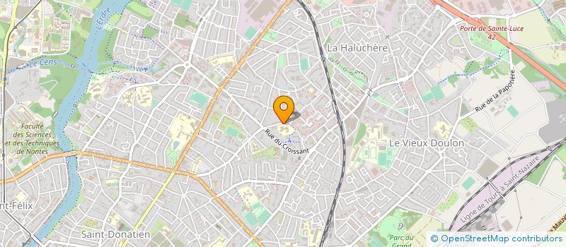 localisation de l'entreprise MUSIKAL'EST à NANTES