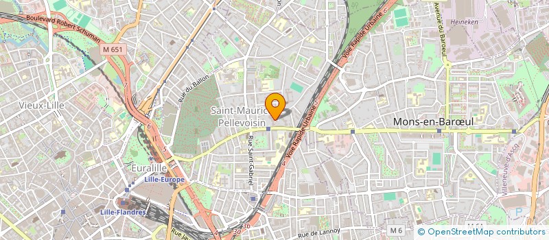 localisation de l'entreprise MUSIKAL OUEST à LILLE