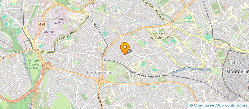 localisation de l'entreprise MUSIKANTA à MONTPELLIER