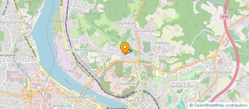 localisation de l'entreprise MUSIKAPHONIA à BAYONNE