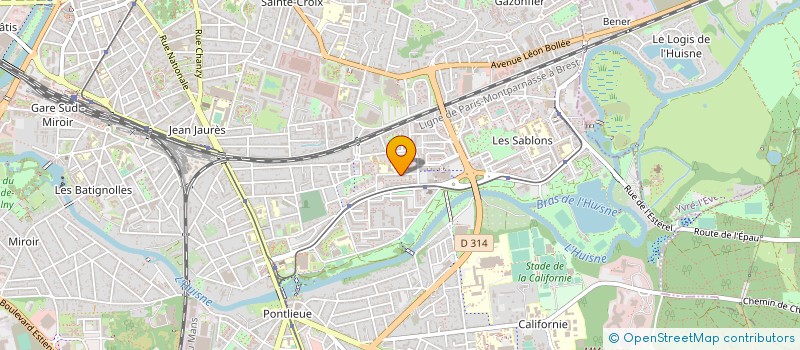 localisation de l'entreprise MUSIKO'METIS  LE MANS