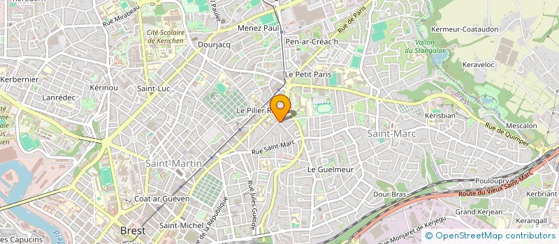localisation de l'entreprise MUSIKOMEDY à BREST