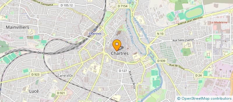 localisation de l'entreprise MUSIMAGE SA à CHARTRES