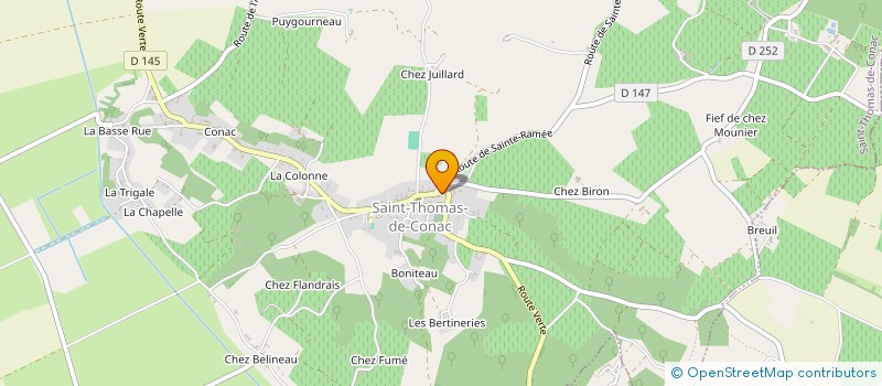 localisation de l'entreprise MUSIMARA  SAINT-THOMAS-DE-CONAC