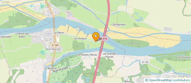 localisation de l'entreprise MUSINEMA à LES PONTS-DE-CE